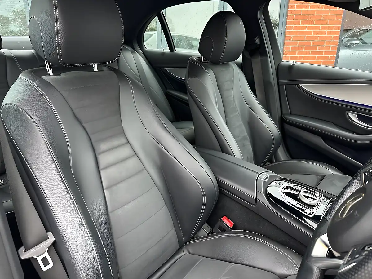 Used 2016 Mercedes-Benz E Class AMG Line White - Interior and Exterior details 18