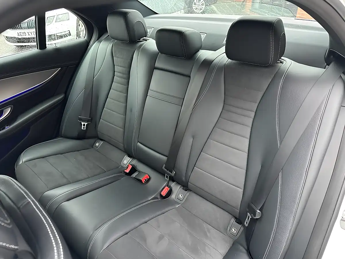 Used 2016 Mercedes-Benz E Class AMG Line White - Interior and Exterior details 19