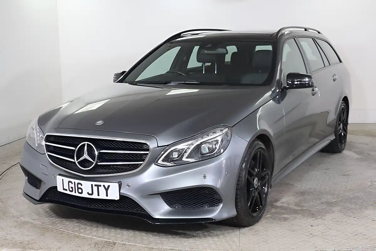 Used 2016 Mercedes-Benz E Class AMG Night Edition Premium Plus Grey - Interior and Exterior details 3