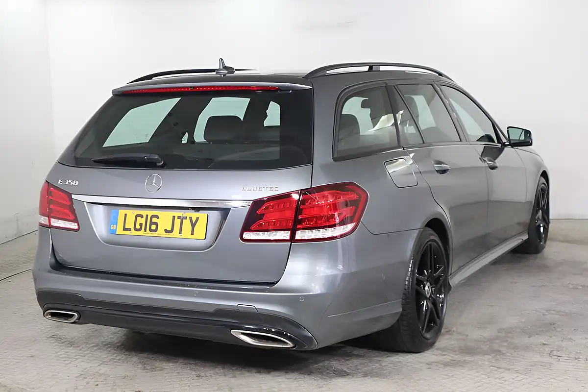 Used 2016 Mercedes-Benz E Class AMG Night Edition Premium Plus Grey - Interior and Exterior details 4
