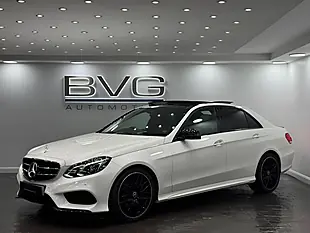 Used 2016 Mercedes-Benz E Class AMG Night Edition (premium Plus) White - Interior and Exterior details 5