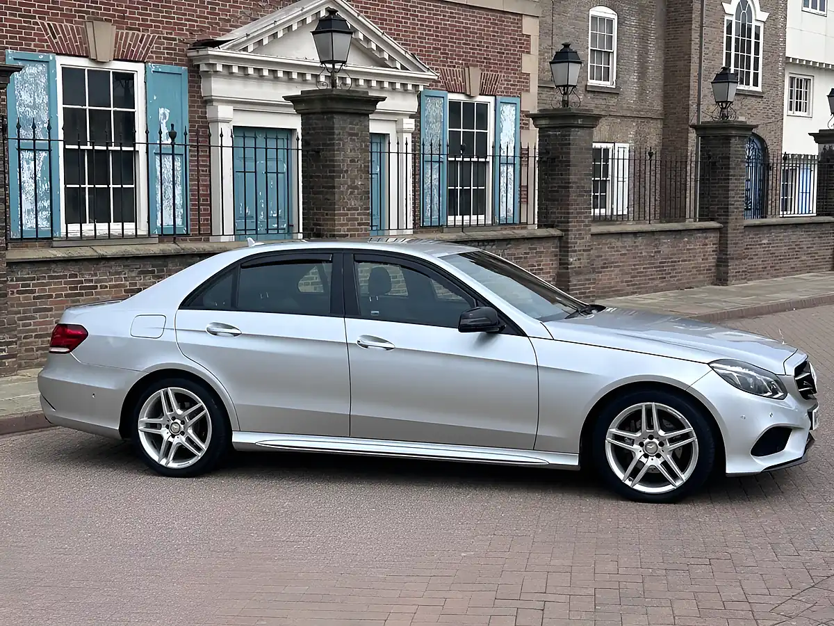 Used 2016 Mercedes-Benz E Class AMG Night Edition Silver - Interior and Exterior details 2