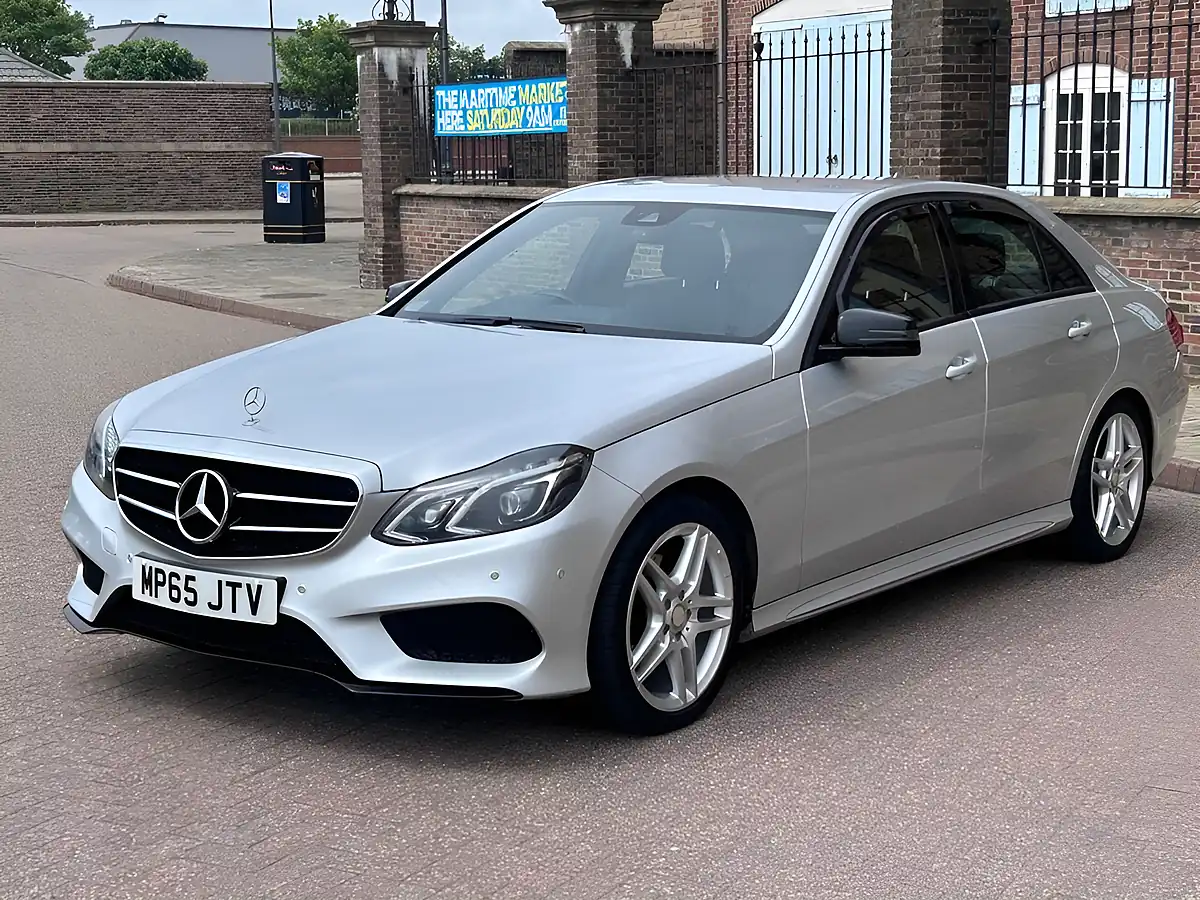 Used 2016 Mercedes-Benz E Class AMG Night Edition Silver - Interior and Exterior details 3