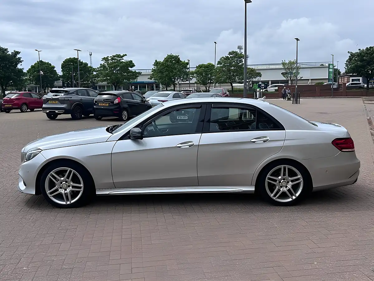 Used 2016 Mercedes-Benz E Class AMG Night Edition Silver - Interior and Exterior details 8