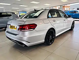 Used 2016 Mercedes-Benz E Class AMG Night Edition Silver - Interior and Exterior details 5