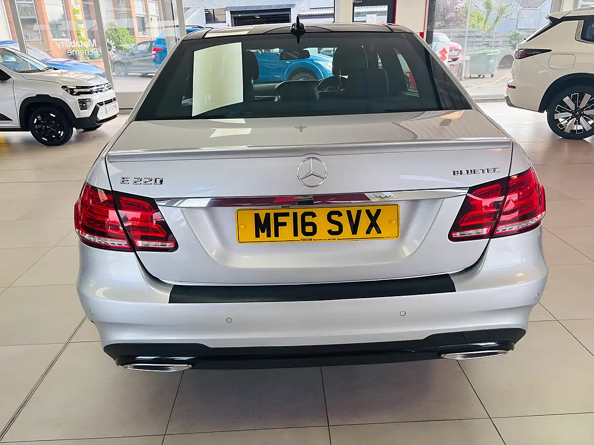 Used 2016 Mercedes-Benz E Class AMG Night Edition Silver - Interior and Exterior details 6