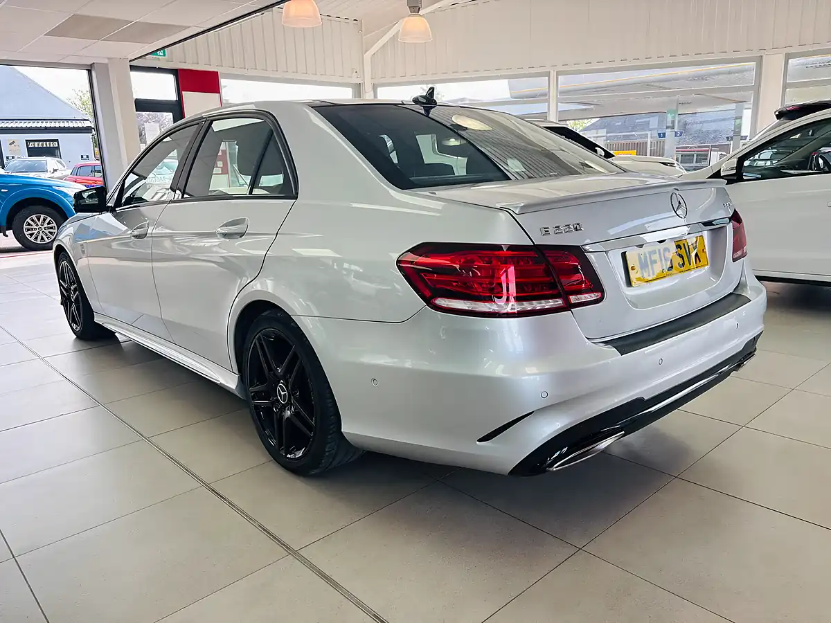 Used 2016 Mercedes-Benz E Class AMG Night Edition Silver - Interior and Exterior details 7