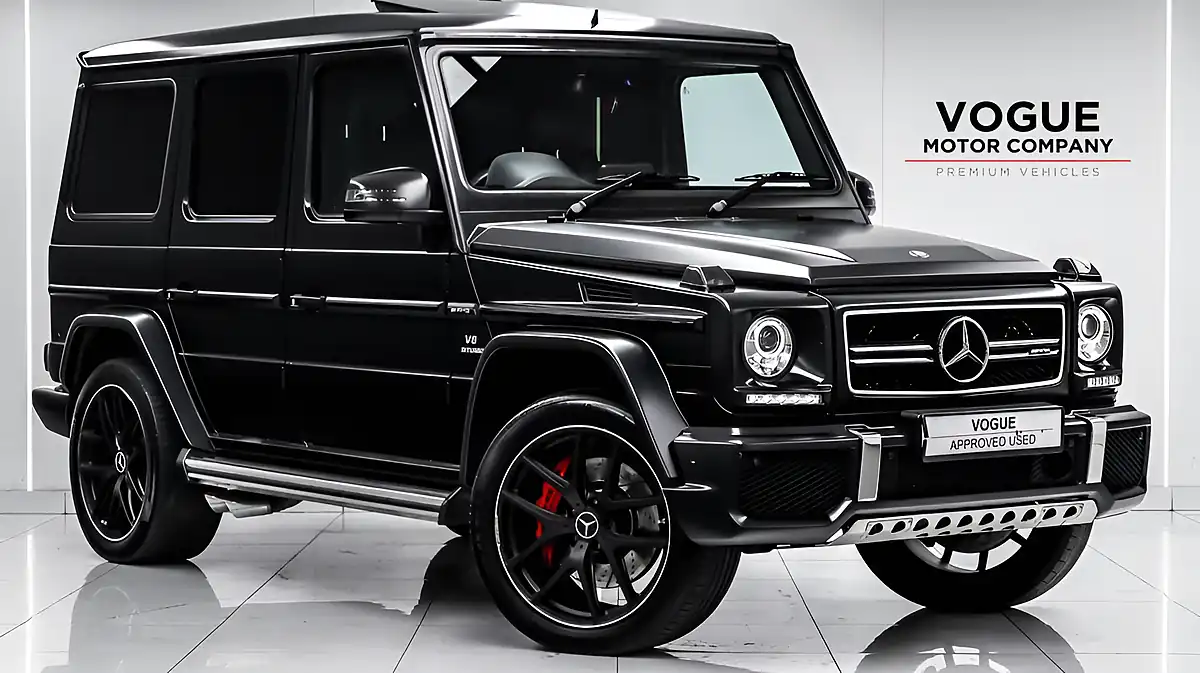 Used 2016 Mercedes-Benz G Class Black - Front View