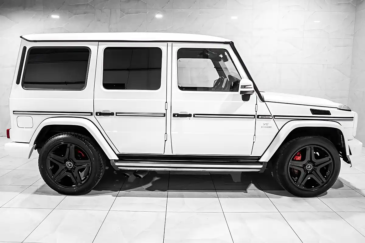 Used 2016 Mercedes-Benz G Class G63 AMG White - Interior and Exterior details 11
