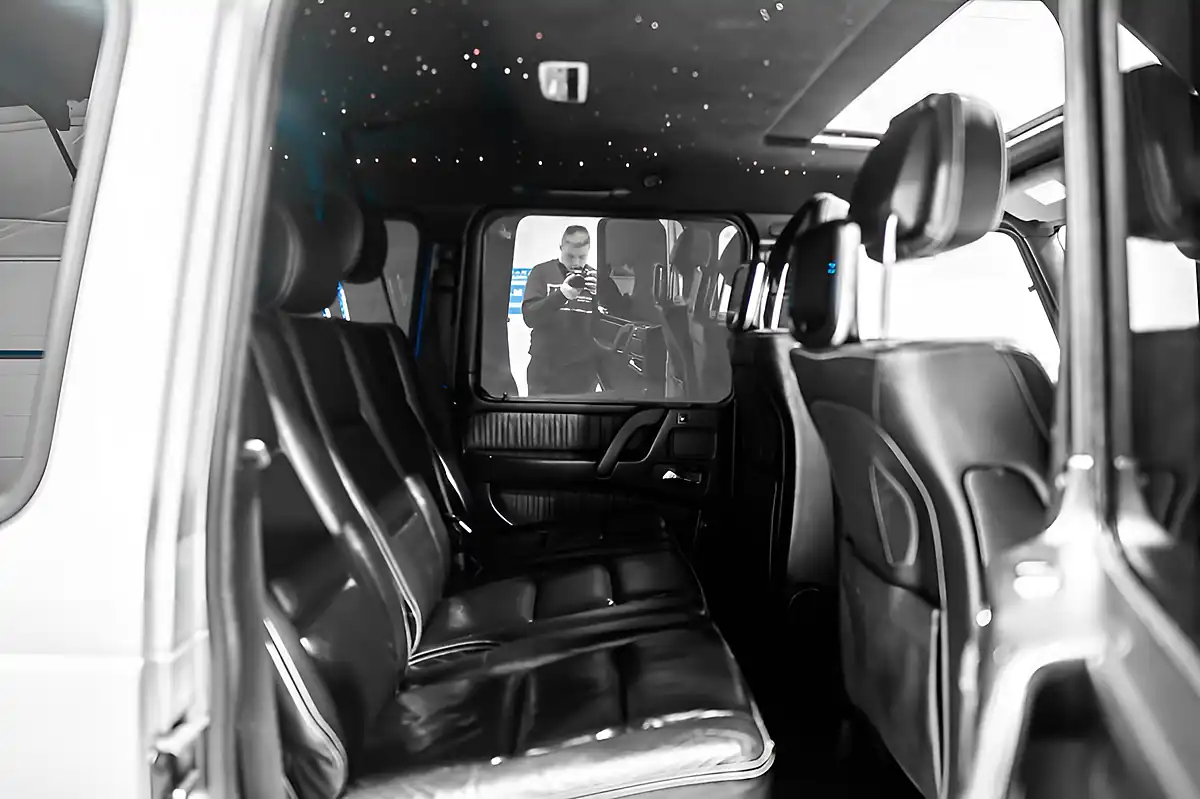 Used 2016 Mercedes-Benz G Class G63 AMG White - Interior and Exterior details 15