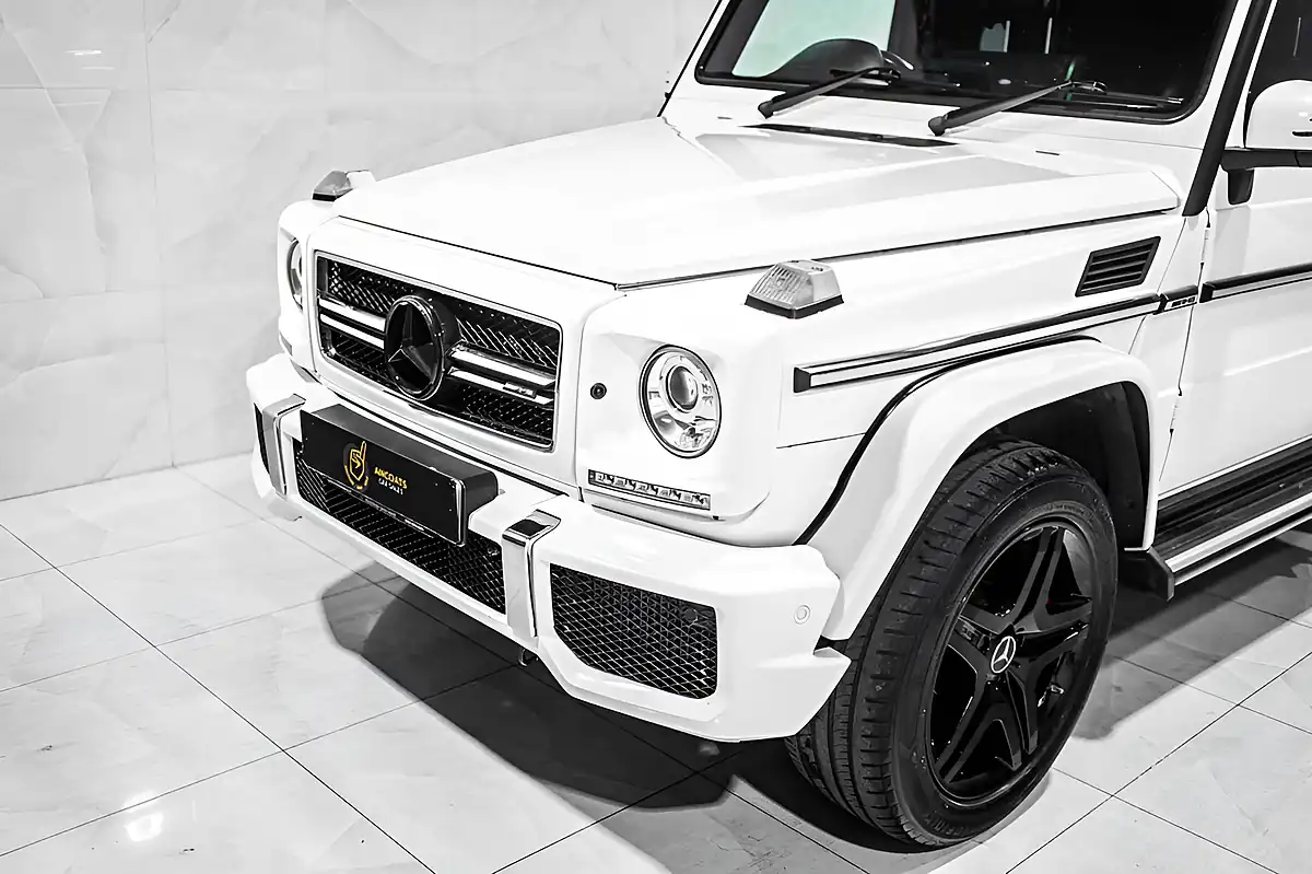 Used 2016 Mercedes-Benz G Class G63 AMG White - Interior and Exterior details 16