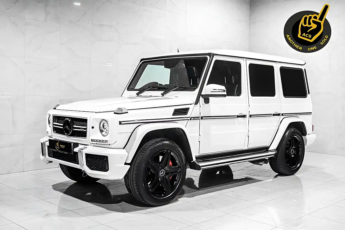 Used 2016 Mercedes-Benz G Class G63 AMG White - Interior and Exterior details 2