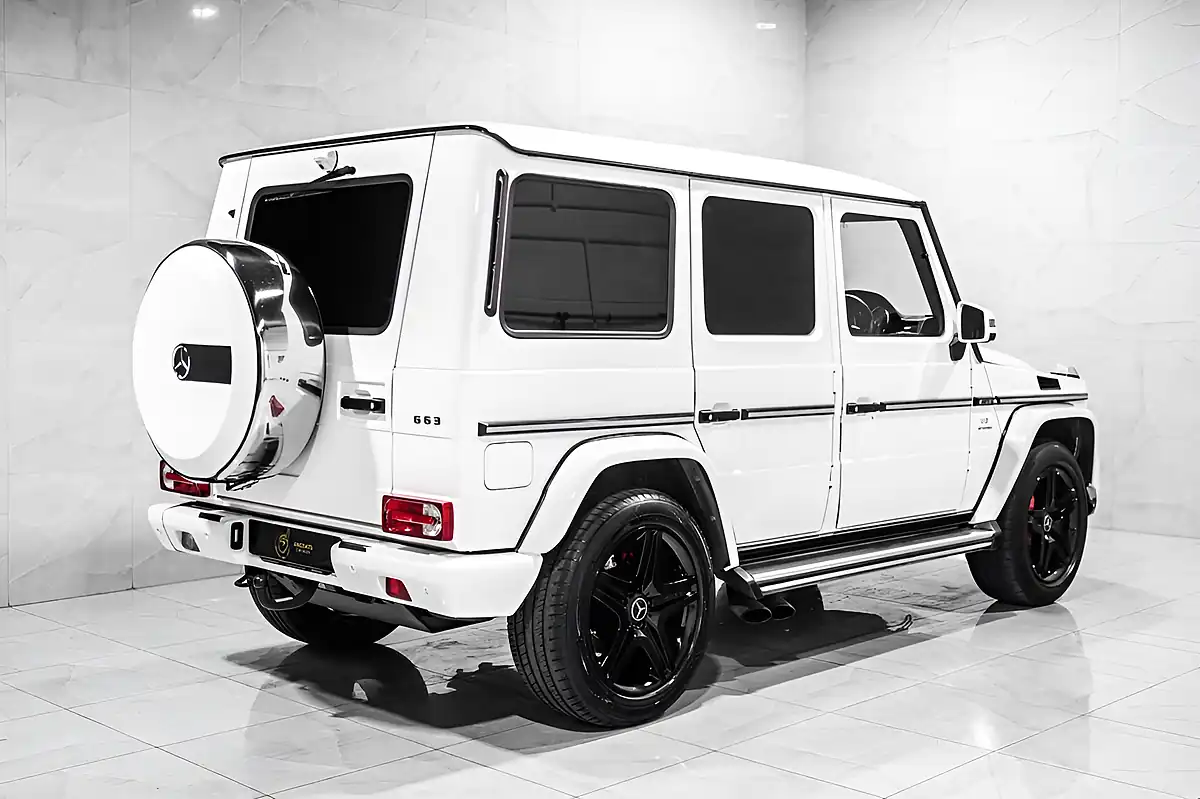 Used 2016 Mercedes-Benz G Class G63 AMG White - Interior and Exterior details 7