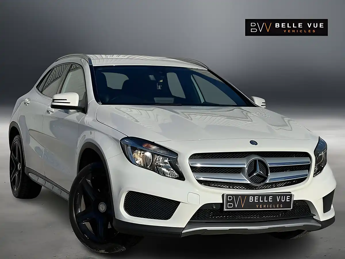 Used 2016 Mercedes-Benz Gla AMG Line Cirrus White - Front View