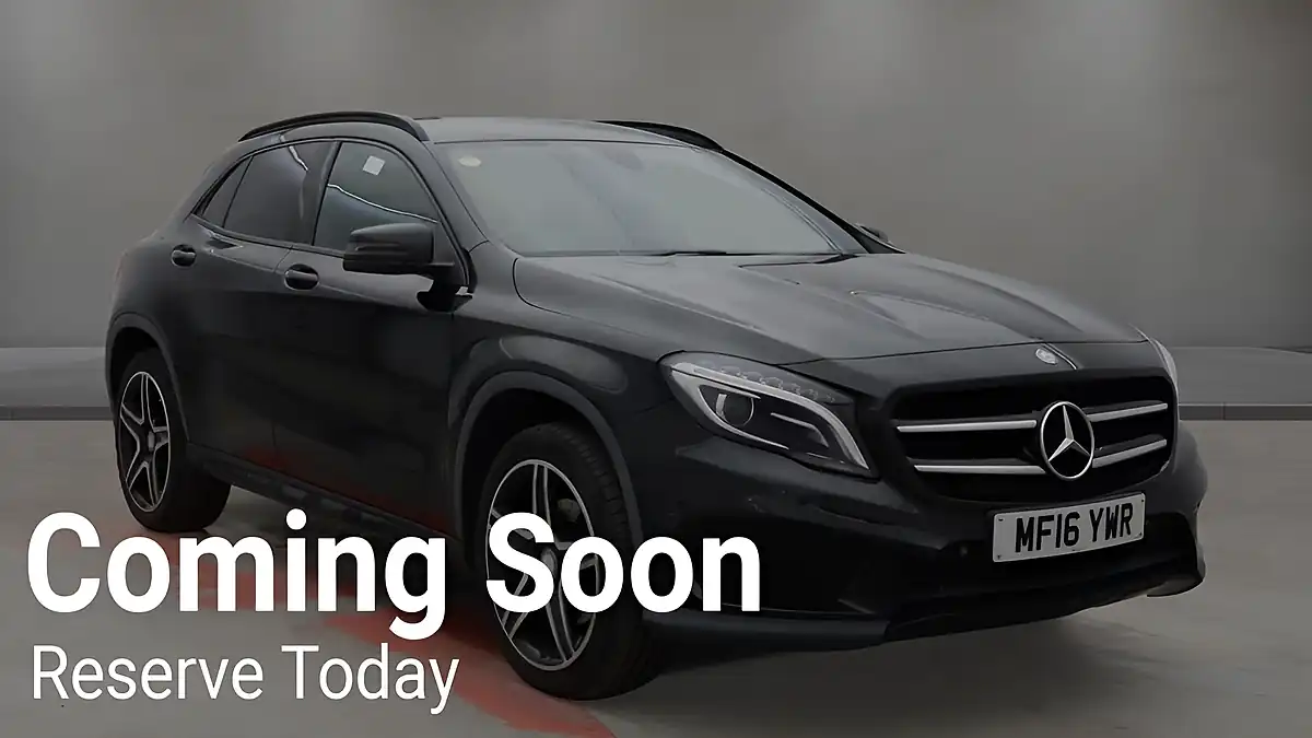 Used 2016 Mercedes-Benz Gla AMG Line (premium) Black - Front View