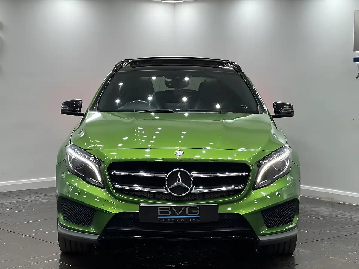 Used 2016 Mercedes-Benz Gla AMG Line (premium Plus) Green - Interior and Exterior details 4