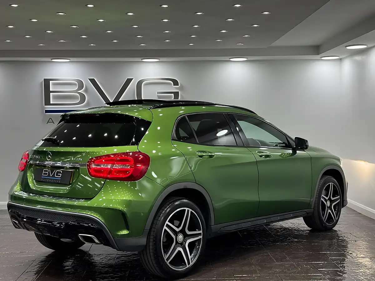 Used 2016 Mercedes-Benz Gla AMG Line (premium Plus) Green - Interior and Exterior details 7