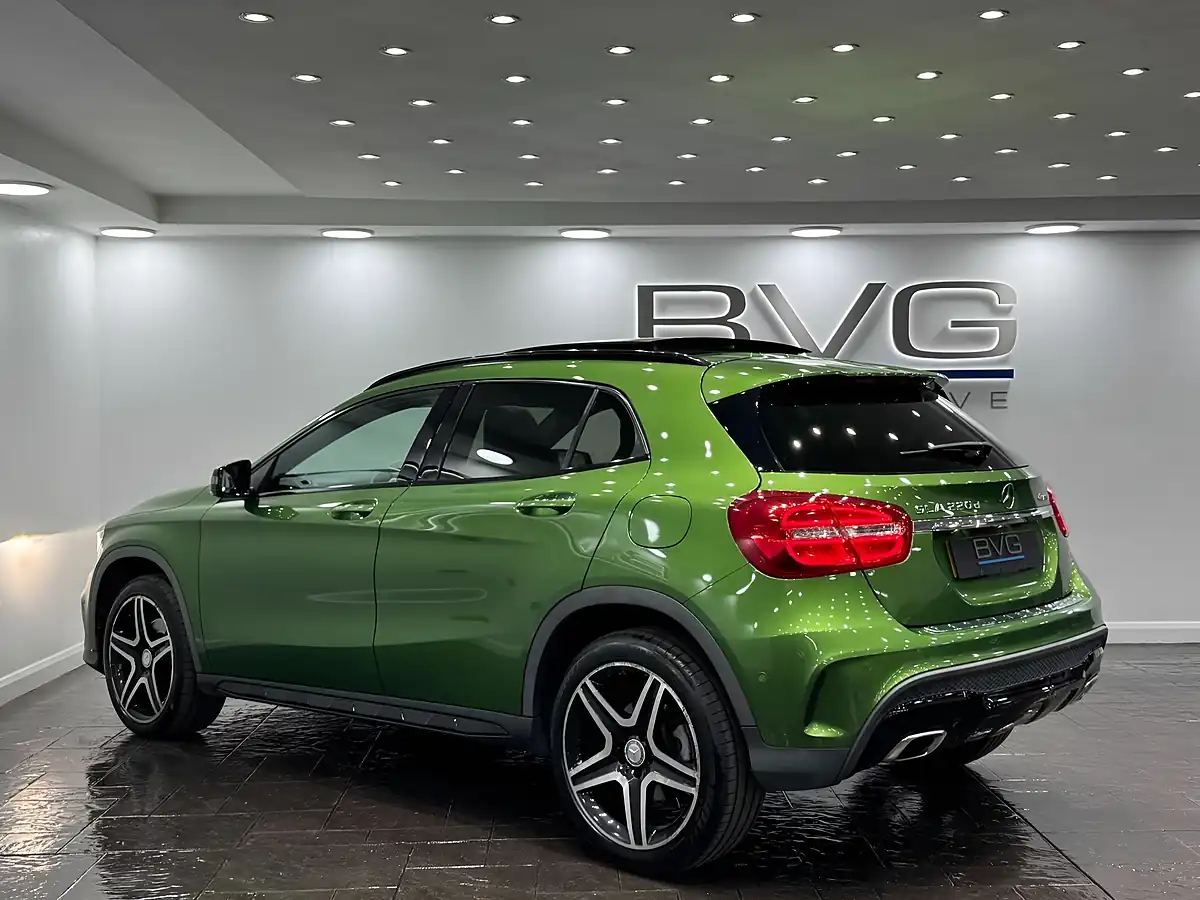 Used 2016 Mercedes-Benz Gla AMG Line (premium Plus) Green - Interior and Exterior details 9
