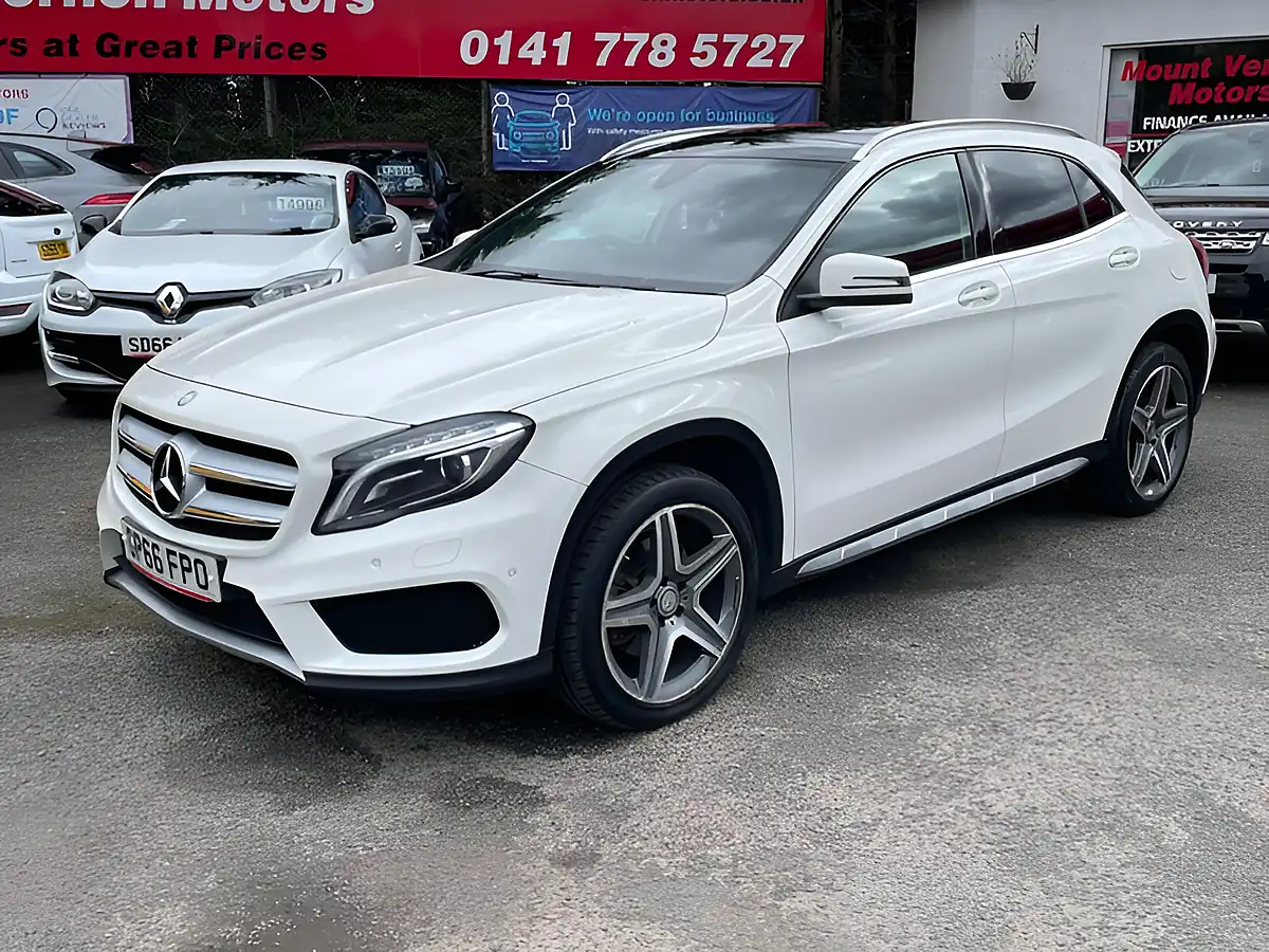 Used 2016 Mercedes-Benz Gla AMG Line (premium Plus) White - Interior and Exterior details 4