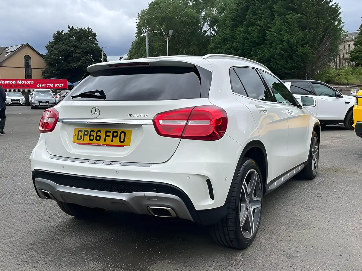Used 2016 Mercedes-Benz Gla AMG Line (premium Plus) White - Interior and Exterior details 8