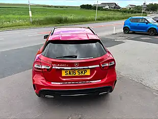 Used 2016 Mercedes-Benz Gla AMG Line Red - Interior and Exterior details 11