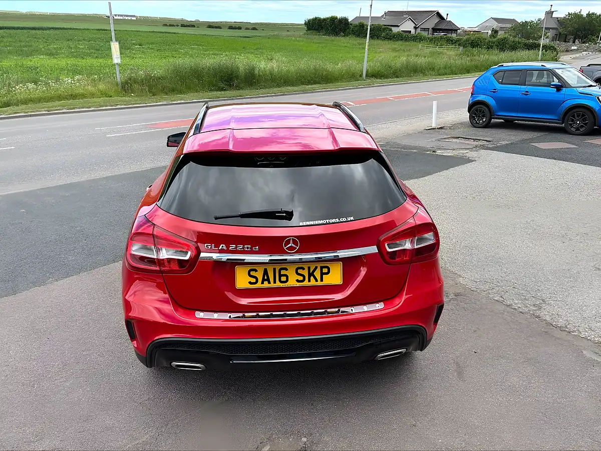 Used 2016 Mercedes-Benz Gla AMG Line Red - Interior and Exterior details 11