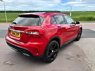 Used 2016 Mercedes-Benz Gla AMG Line Red - Interior and Exterior details 4
