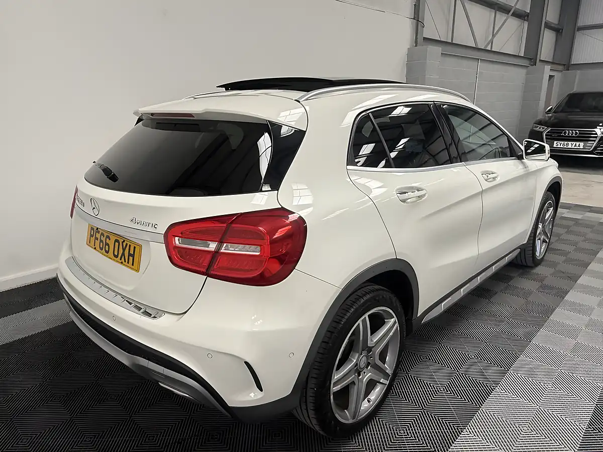 Used 2016 Mercedes-Benz Gla AMG Line White - Interior and Exterior details 6