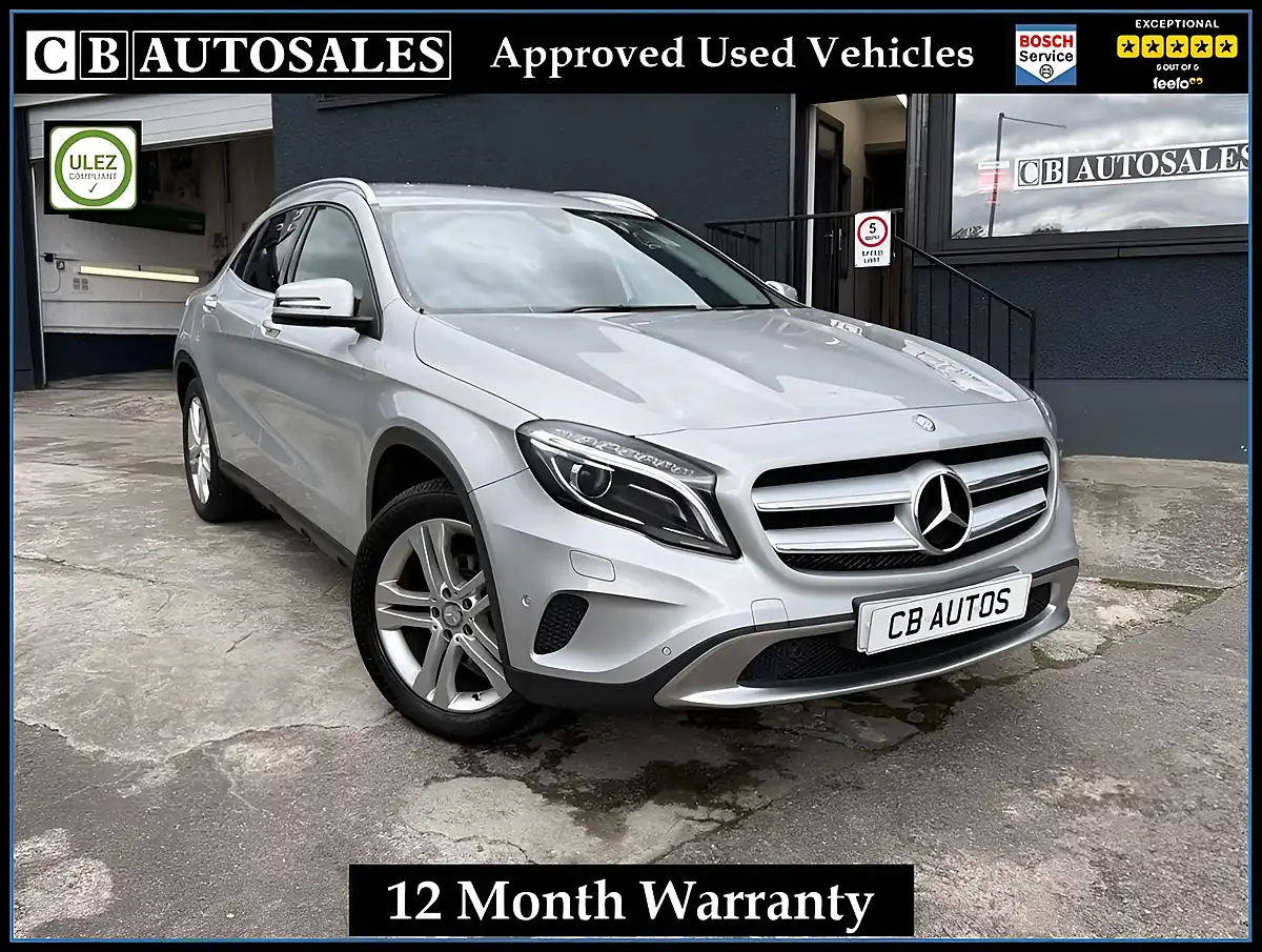 Used 2016 Mercedes-Benz Gla Sport (premium) Silver - Front View