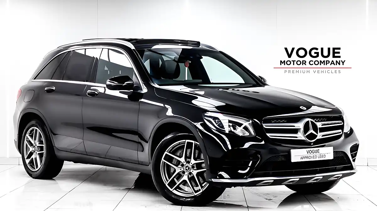Used 2016 Mercedes-Benz Glc AMG Line Premium Plus Black - Front View