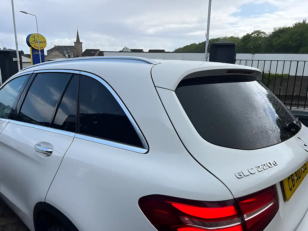 Used 2016 Mercedes-Benz Glc AMG Line (premium Plus) White - Interior and Exterior details 13