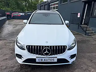 Used 2016 Mercedes-Benz Glc AMG Line (premium Plus) White - Interior and Exterior details 2