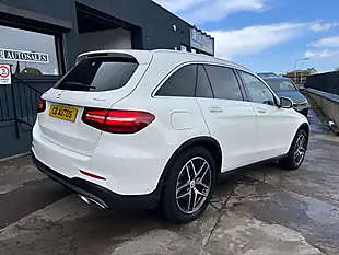 Used 2016 Mercedes-Benz Glc AMG Line (premium Plus) White - Interior and Exterior details 4