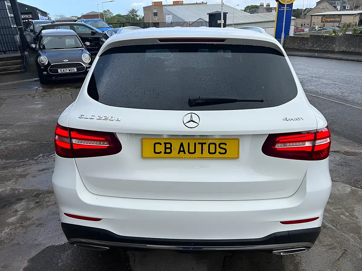 Used 2016 Mercedes-Benz Glc AMG Line (premium Plus) White - Interior and Exterior details 5