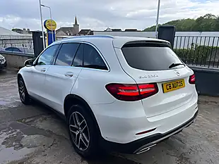 Used 2016 Mercedes-Benz Glc AMG Line (premium Plus) White - Interior and Exterior details 6