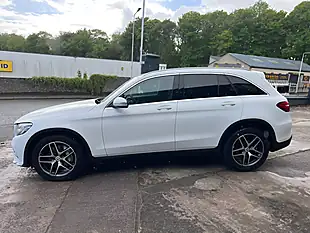 Used 2016 Mercedes-Benz Glc AMG Line (premium Plus) White - Interior and Exterior details 7