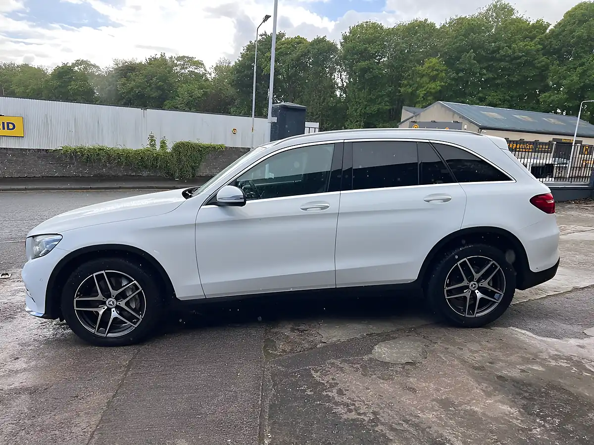 Used 2016 Mercedes-Benz Glc AMG Line (premium Plus) White - Interior and Exterior details 7