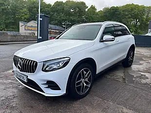 Used 2016 Mercedes-Benz Glc AMG Line (premium Plus) White - Interior and Exterior details 8