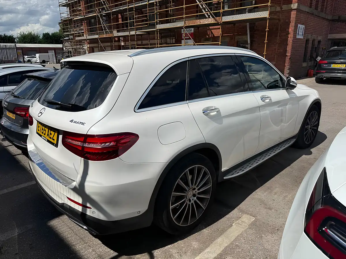 Used 2016 Mercedes-Benz Glc AMG Line (premium) White - Interior and Exterior details 3