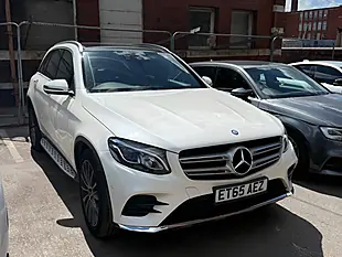 Used 2016 Mercedes-Benz Glc AMG Line (premium) White - Interior and Exterior details 4