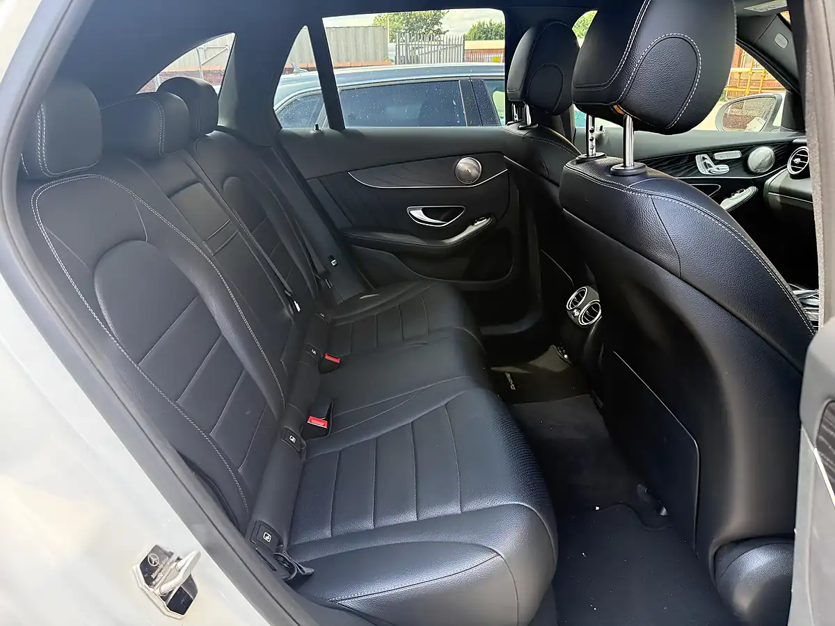 Used 2016 Mercedes-Benz Glc AMG Line (premium) White - Interior and Exterior details 6