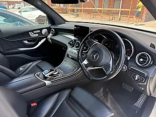 Used 2016 Mercedes-Benz Glc AMG Line (premium) White - Interior and Exterior details 7