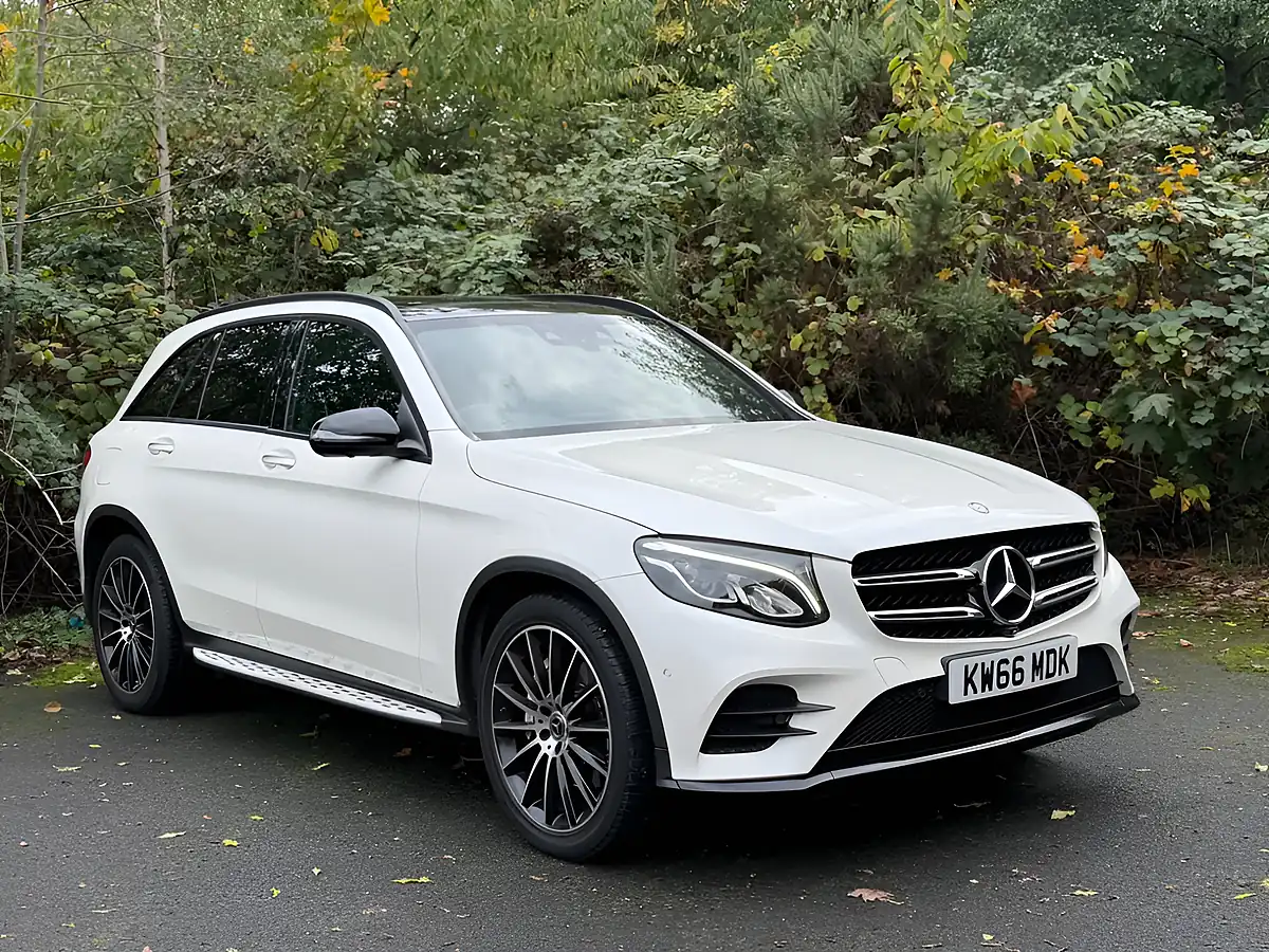 Used 2016 Mercedes-Benz Glc AMG Line (premium) White - Interior and Exterior details 2