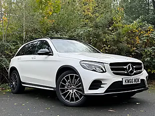 Used 2016 Mercedes-Benz Glc AMG Line (premium) White - Interior and Exterior details 3
