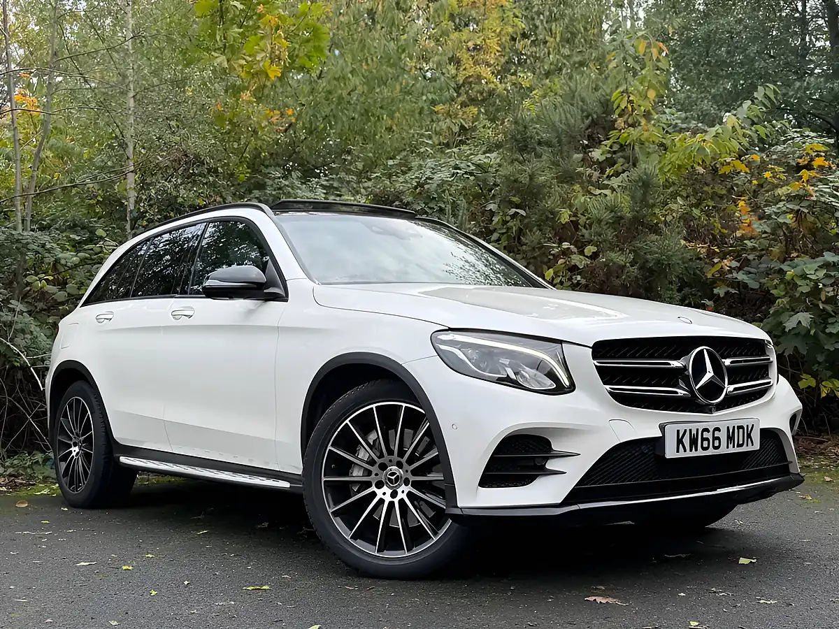 Used 2016 Mercedes-Benz Glc AMG Line (premium) White - Interior and Exterior details 3