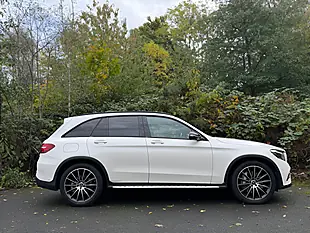 Used 2016 Mercedes-Benz Glc AMG Line (premium) White - Interior and Exterior details 6