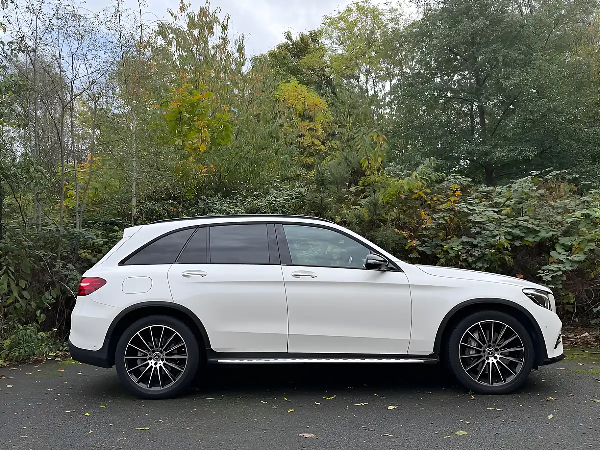 Used 2016 Mercedes-Benz Glc AMG Line (premium) White - Interior and Exterior details 6
