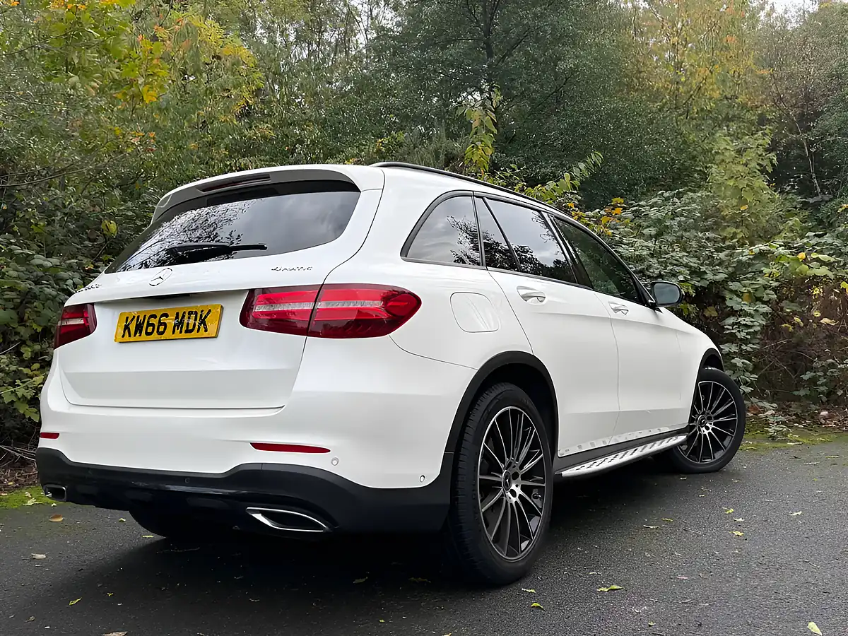 Used 2016 Mercedes-Benz Glc AMG Line (premium) White - Interior and Exterior details 7