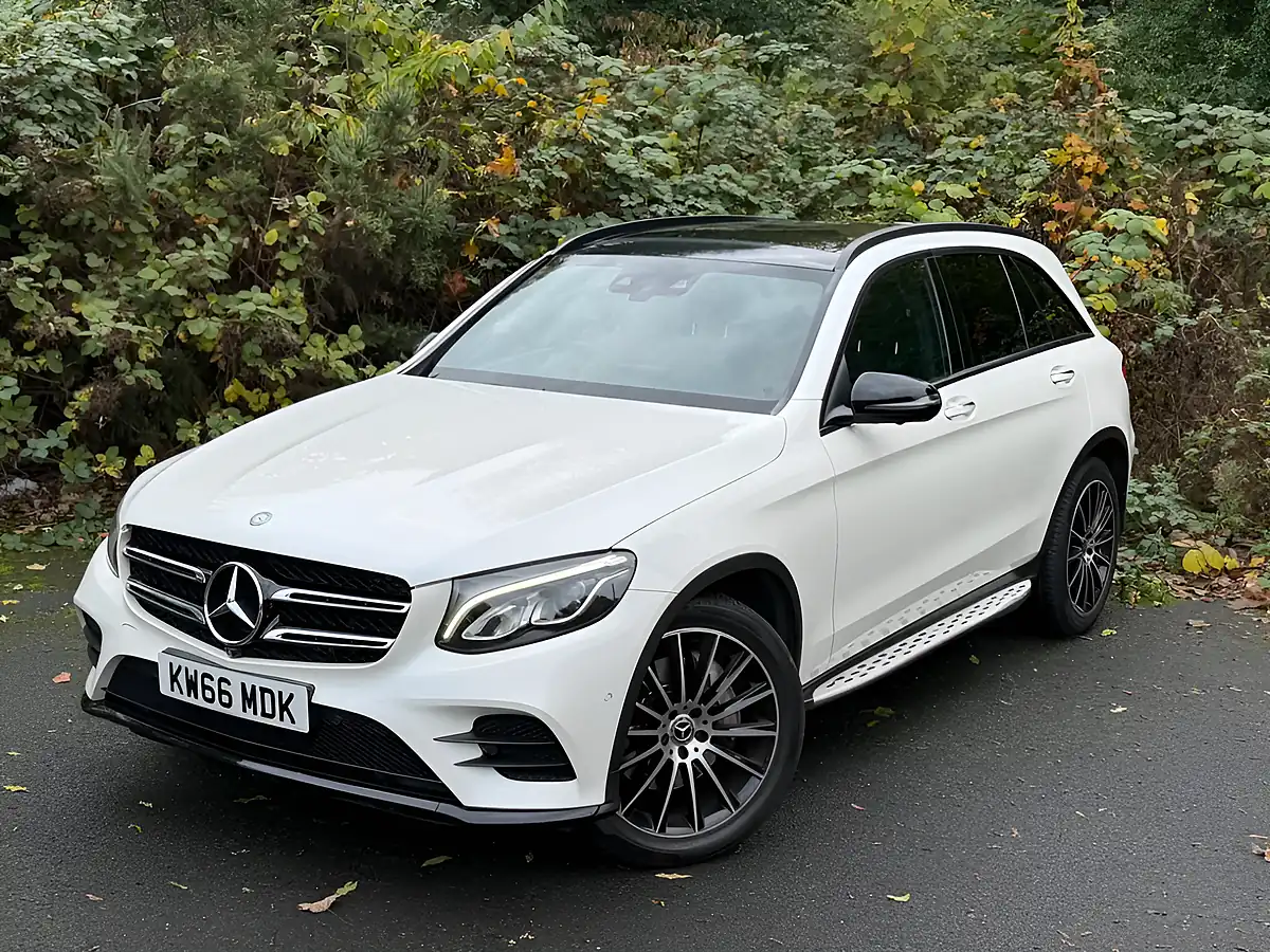 Used 2016 Mercedes-Benz Glc AMG Line (premium) White - Interior and Exterior details 8