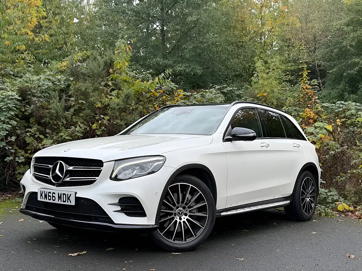 Used 2016 Mercedes-Benz Glc AMG Line (premium) White - Interior and Exterior details 9